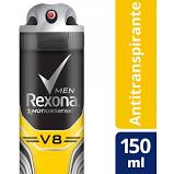 DESODORANTE REXONA 105grs HOMBRE v8 amarillo TUNNING